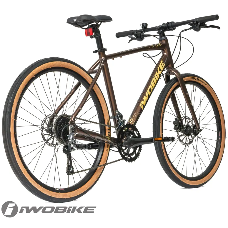 Rower Męski Gravel 27,5" IWOBIKE 2025 Shimano Claris Hydraulika Aluminium