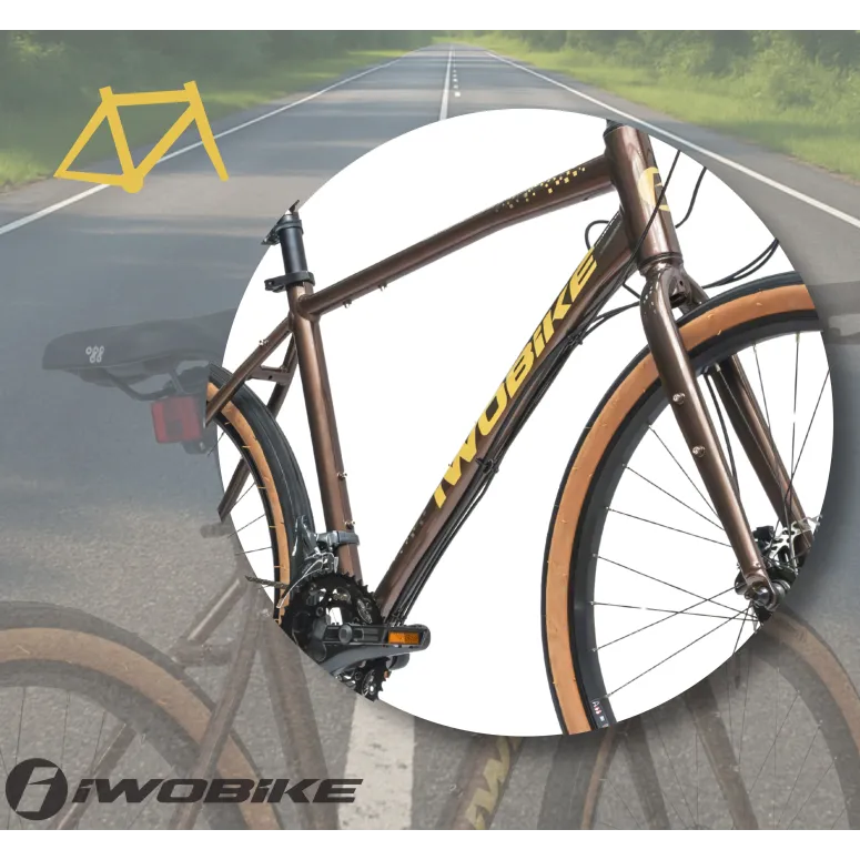 Rower Męski Gravel 27,5" IWOBIKE 2025 Shimano Claris Hydraulika Aluminium