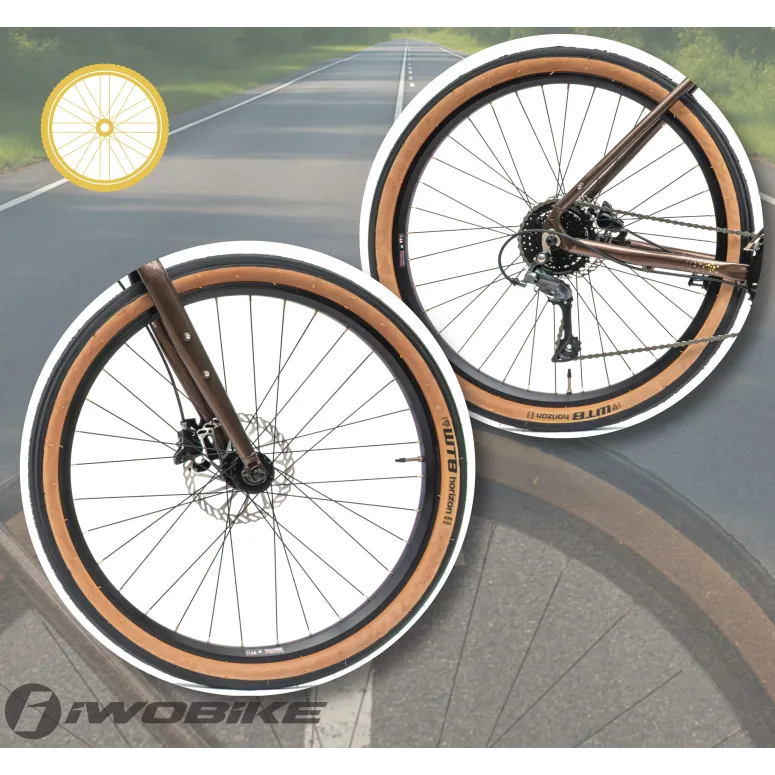 Rower Męski Gravel 27,5" IWOBIKE 2025 Shimano Claris Hydraulika Aluminium