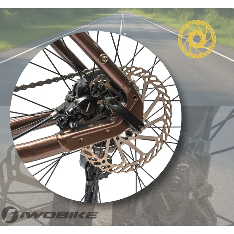 Rower Męski Gravel 27,5" IWOBIKE 2025 Shimano Claris Hydraulika Aluminium