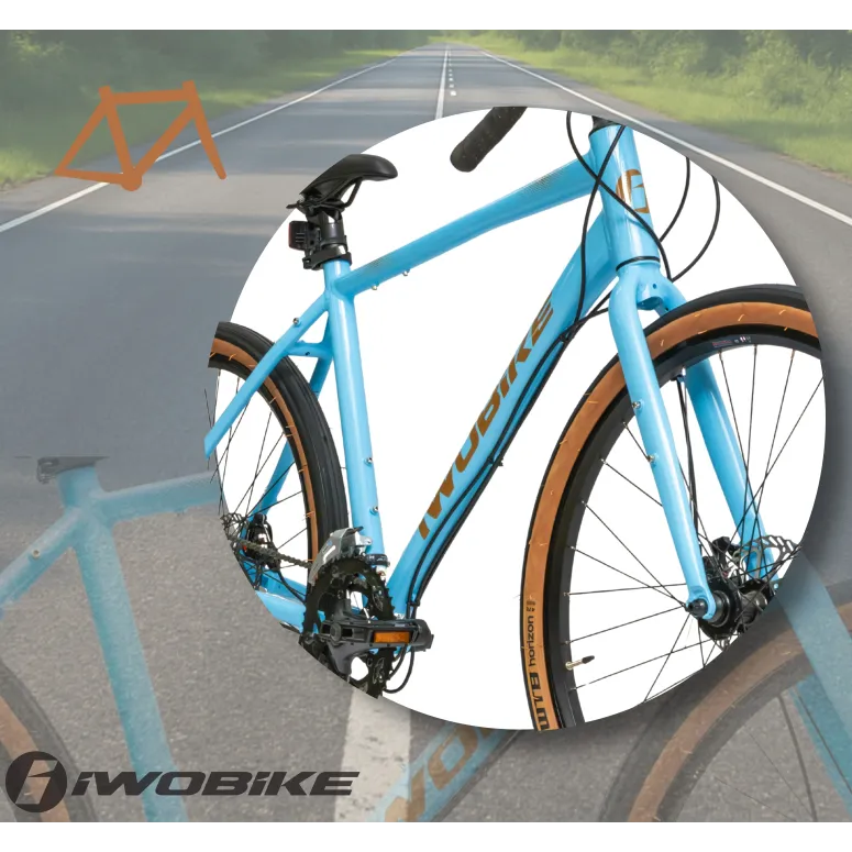 Rower Męski Gravel 27,5" Shimano Claris Tarcze Aluminium IWOBIKE 2025 Lekki