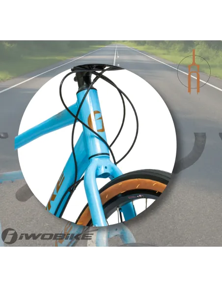 Rower Męski Gravel 27,5" Shimano Claris Tarcze Aluminium IWOBIKE 2025 Lekki