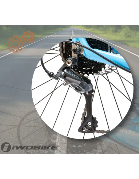 Rower Męski Gravel 27,5" Shimano Claris Tarcze Aluminium IWOBIKE 2025 Lekki