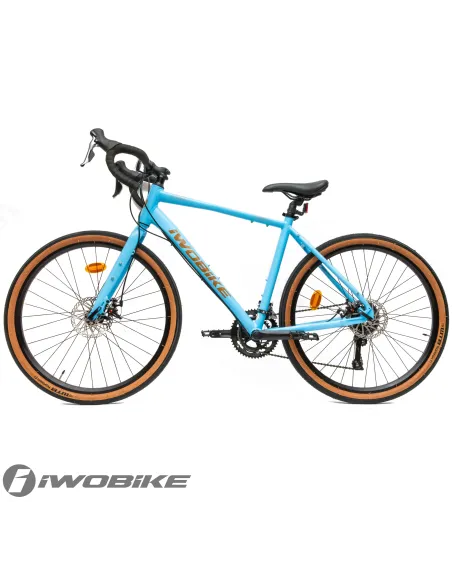 Rower Męski Gravel 27,5" Shimano Claris Tarcze Aluminium IWOBIKE 2025 Lekki