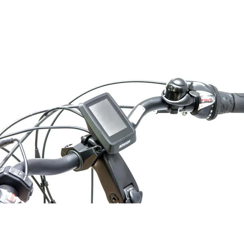 Rower Elektryczny Męski Trekkingowy 28 SHIMANO 21 Biegów 250W LCD Aluminium