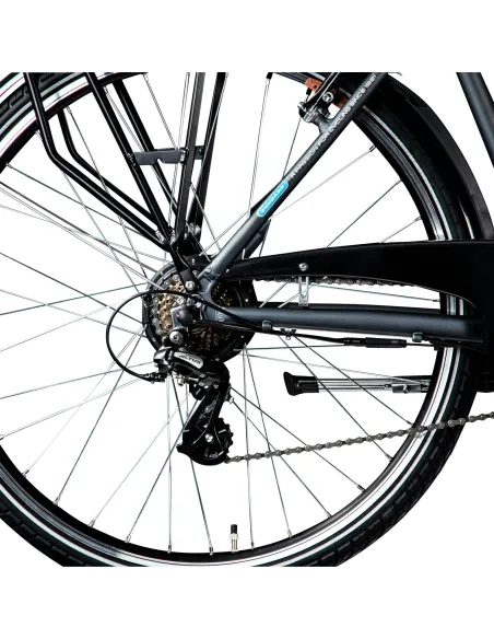 Rower Elektryczny Męski 28 Trekkingowy SHIMANO 250 W Aluminium Amortyzacja