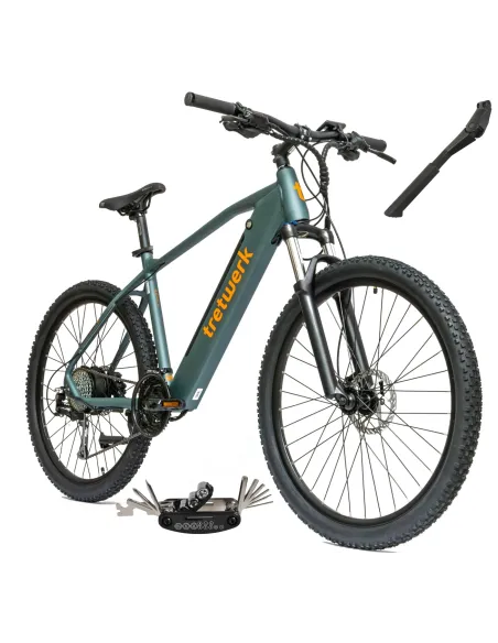 Rower Elektryczny Męski Damski Górski 27,5" MTB Shimano Alivio 250 W LCD