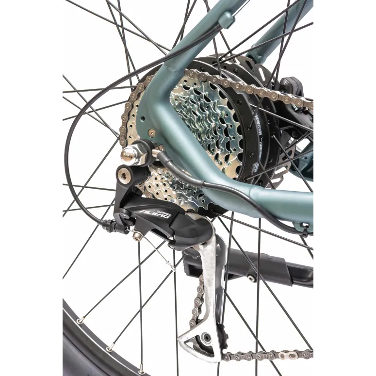 Rower Elektryczny Męski Damski Górski 27,5" MTB Shimano Alivio 250 W LCD