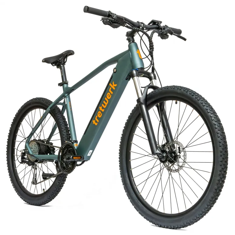 Rower Elektryczny Męski Damski Górski 27,5" MTB Shimano Alivio 250 W LCD