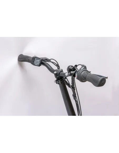 Rower Elektryczny Męski Damski Składany 20" SHIMANO Alu Składak 250 W LED