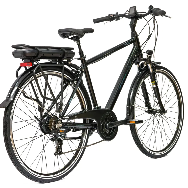 Rower Elektryczny Męski Trekkingowy 28" Shimano 21 Biegów Aluminium 250W
