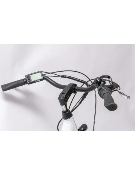 Rower Elektryczny Damski Miejski 28" Alu 250 W LCD SHIMANO Nexus Bagażnik