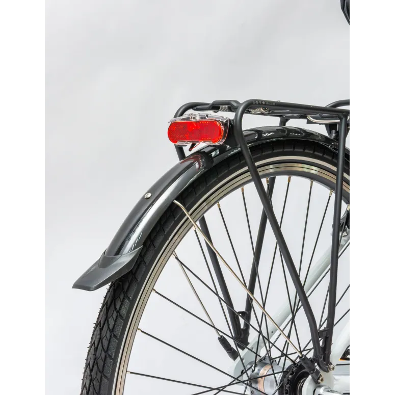 Rower Elektryczny Damski Miejski 28" Alu 250 W LCD SHIMANO Nexus Bagażnik