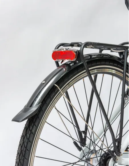 Rower Elektryczny Damski Miejski 28" Alu 250 W LCD SHIMANO Nexus Bagażnik