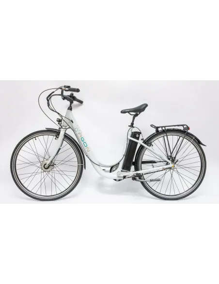 Rower Elektryczny Damski Miejski 28" Alu 250 W LCD SHIMANO Nexus Bagażnik