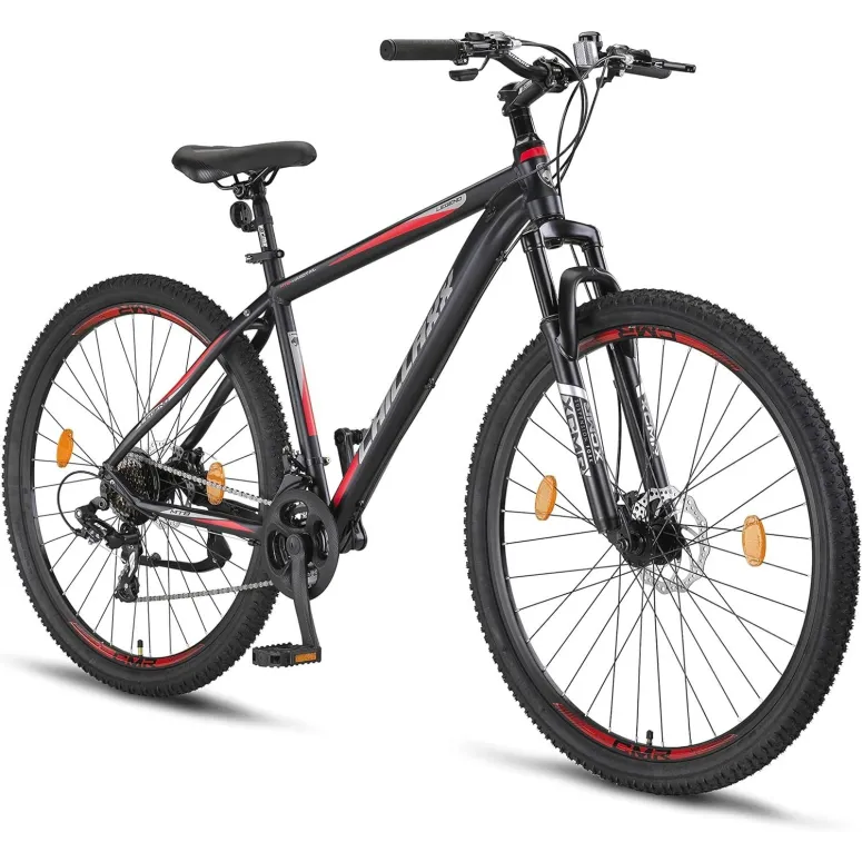 Rower Górski Uniwersalny 29 ALU Tarcze Cyngle 21 Biegów Unisex MTB Dzwonek