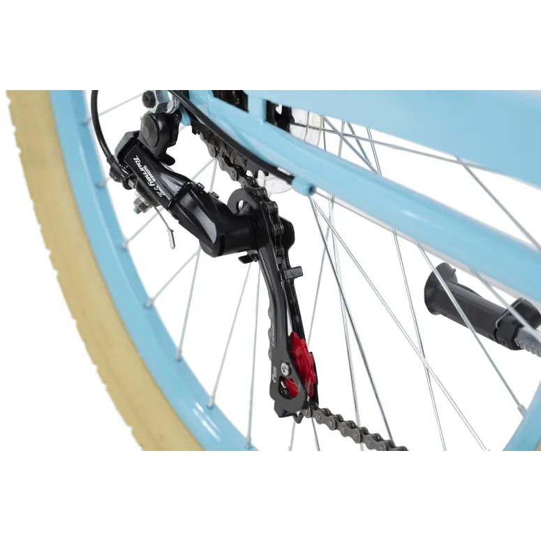 Dziewczęcy Rower 26 Beach Cruiser Miejski 6 Biegów - 6