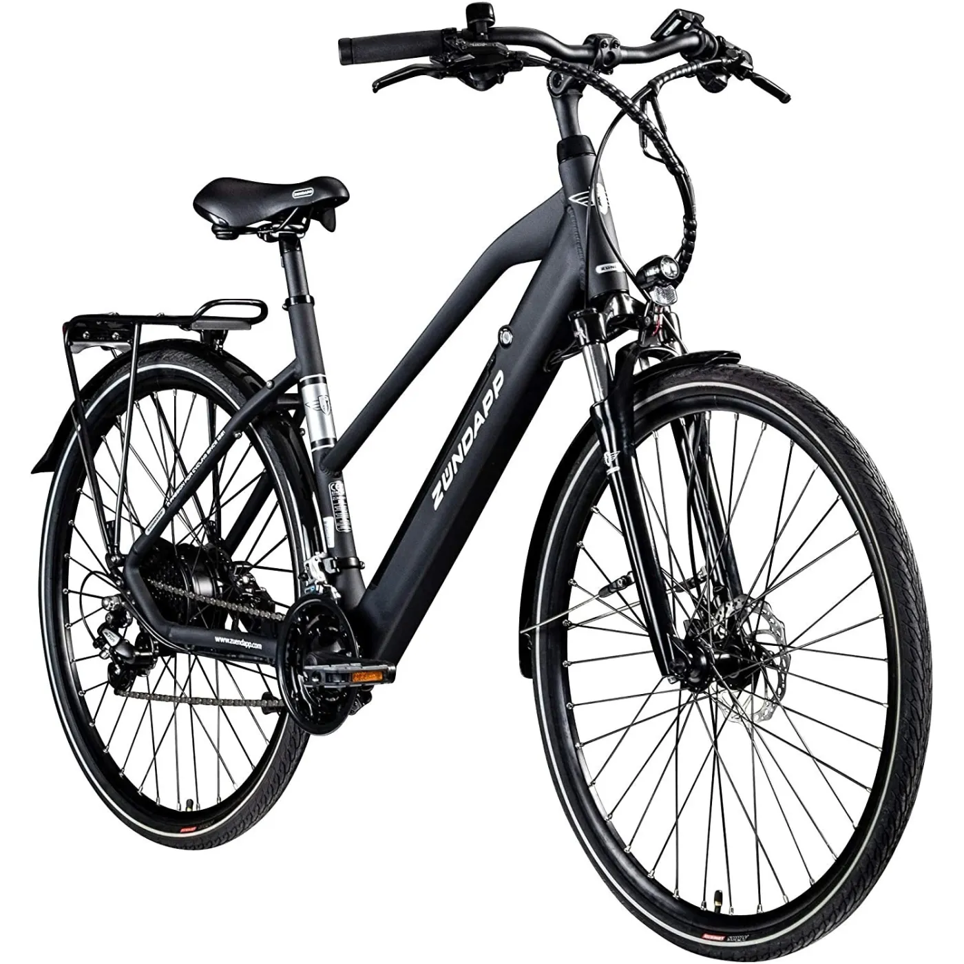 Rower Elektryczny Damski Męski Trekkingowy 28 250W Shimano Hydraulika ALU