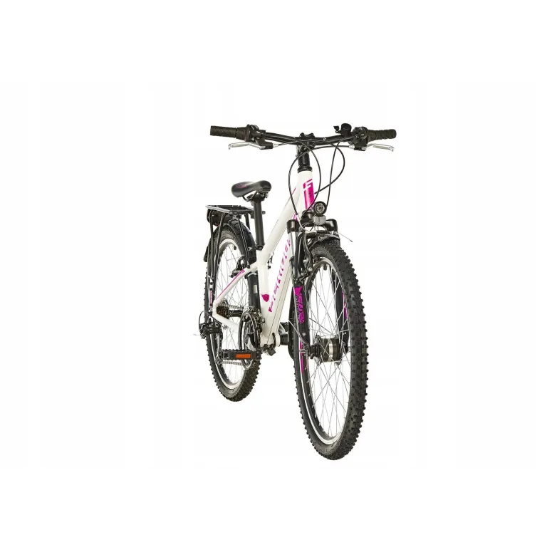 Rower Górski 24 Dziewczęcy Aluminiowy Bagażnik