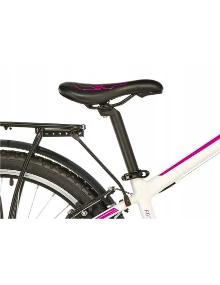 Rower Górski 24 Dziewczęcy Aluminiowy Bagażnik