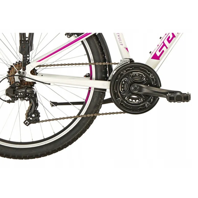 Rower Górski 24 Dziewczęcy Aluminiowy Bagażnik