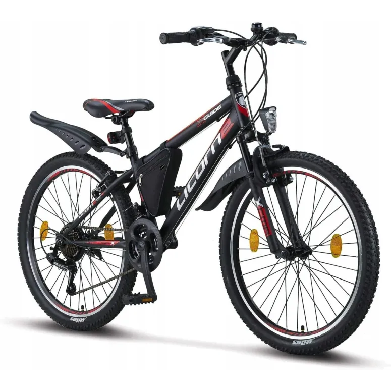 Dziecięcy Rower Górski 24 Chłopca Amortyzacja