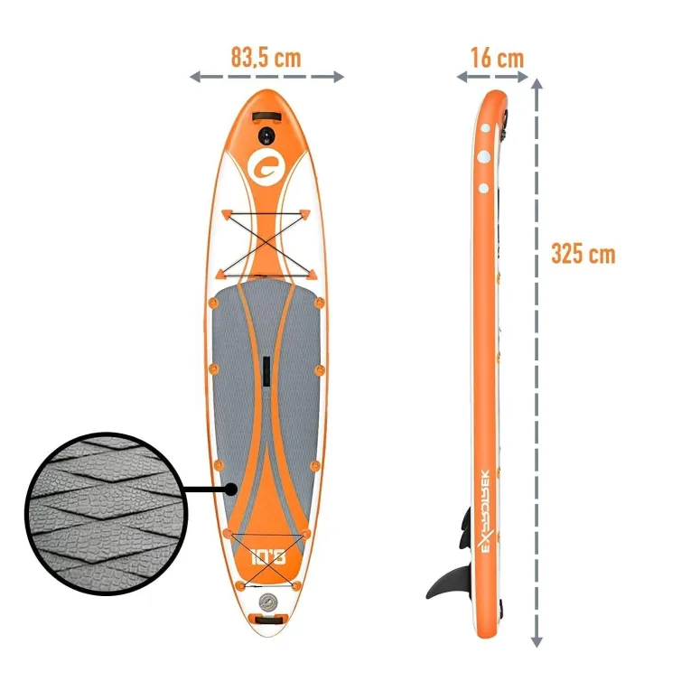 Deska SUP Nadmuchiwana Exprotrek ES-3 Wiosło 325cm