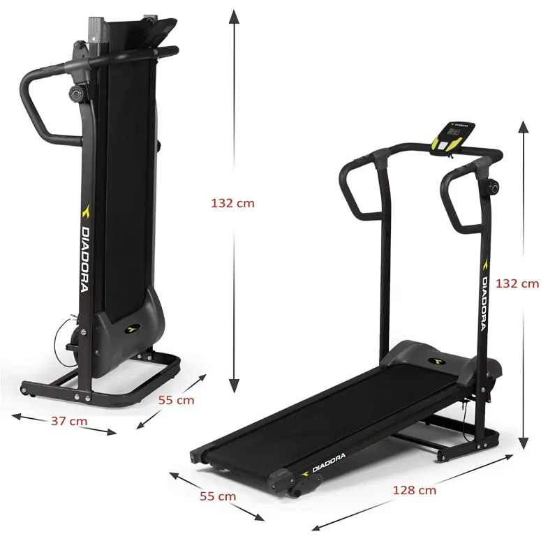 Bieżnia Magnetyczna Diadora Forty Regulacja LCD
