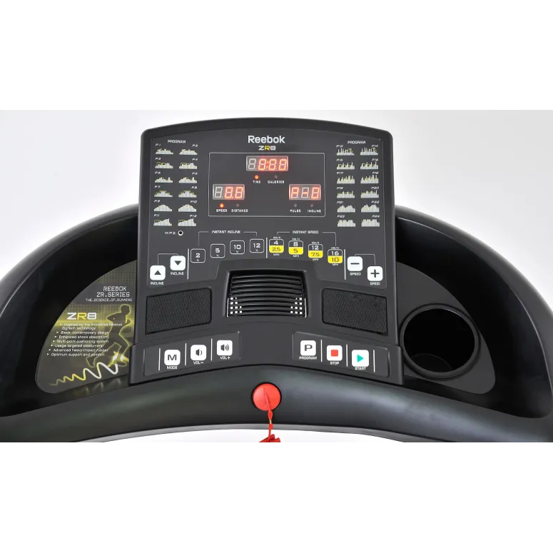 Bieżnia Elektryczna Reebok ZR8 1-16km/h Składana