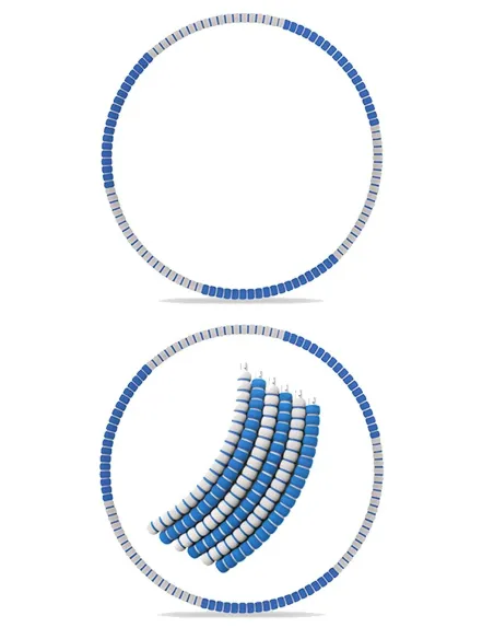 Hula Hop TBoonor 1-3 kg Składane 90cm Fitness