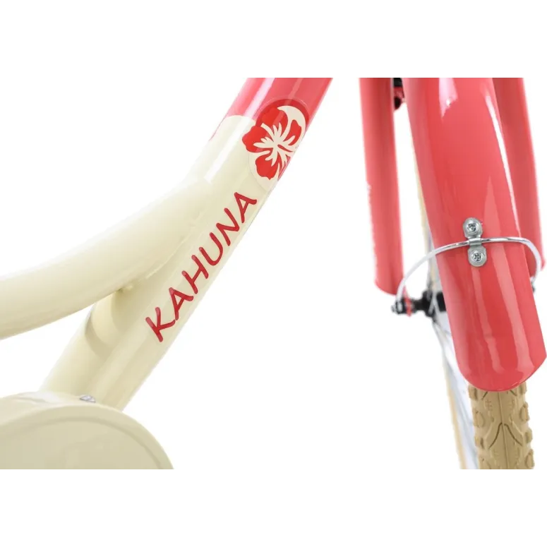 Dziewczęcy Rower Miejski Damka 24 Światła Bagażnik - 6