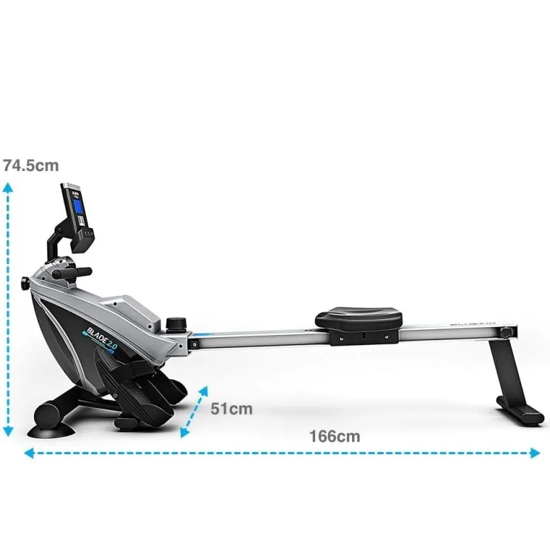 Wioślarz BLUEFIN FITNESS BLADE 2.0 Magnetyczny LCD