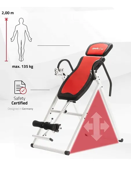 Stół Do Ćwiczeń SportPlus SP-INV-010 Grawitacyjny
