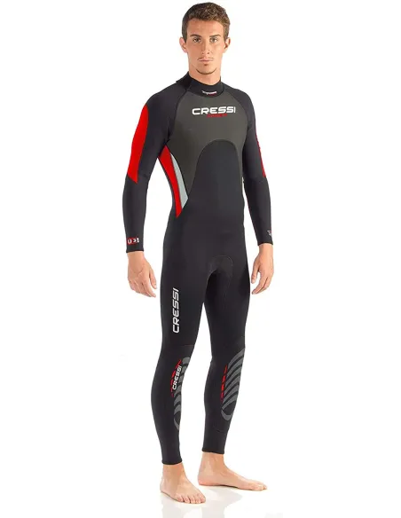 Kombinezon Neoprenowy Cressi Morea XXXXL Czarny