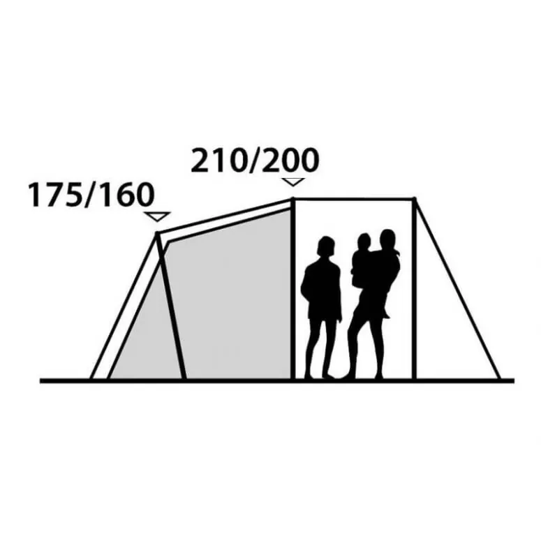 Namiot Turystyczny Dla 4 Osób Outwell Reddick 4A