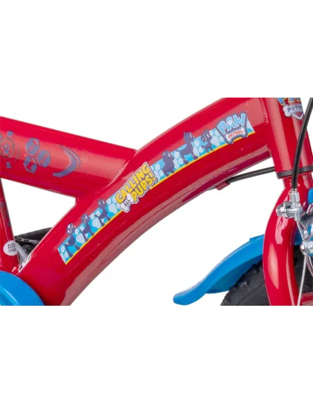 Rower Dziecięcy 14 Psi Patrol Koła Boczne Kask