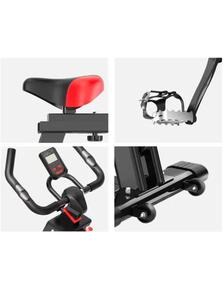 Rower Stacjonarny Spinningowy DripeX 8kg Regulacja