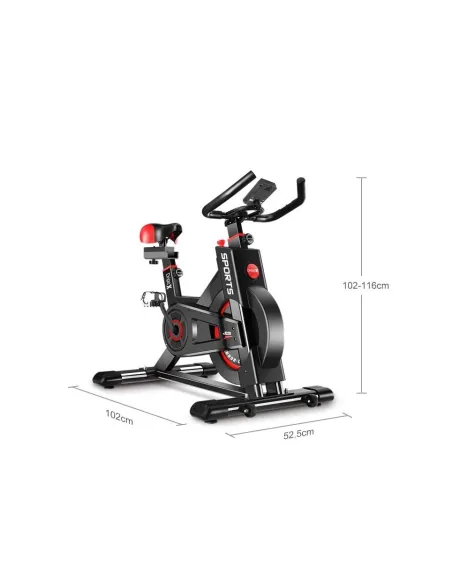 Rower Stacjonarny Spinningowy DripeX 8kg Regulacja