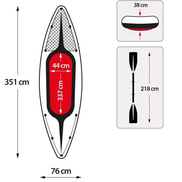 Kajak Dmuchany Intex Challenger K2 Dwuosobowy