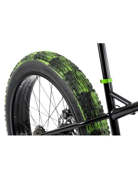 Rower Fatbike Grube Opony 26 Terenowy Hamulce Tarczowe Młodzieżowy Stalowy