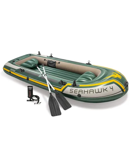 Ponton Intex Seahawk 4-osobowy Wiosła Pompka