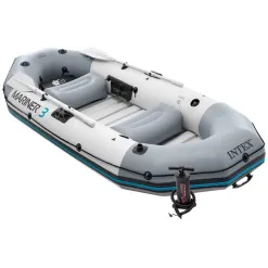 Ponton Intex Mariner 3 Pompka Wiosła Do 300kg