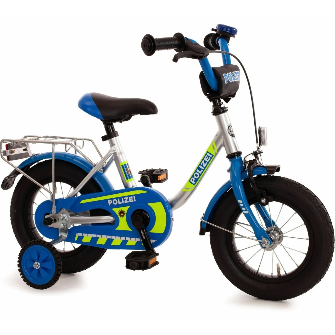 Rower Dziecięcy 12 Chłopięcy Policja Kółka Boczne
