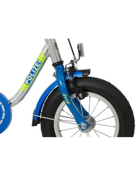 Rower Dziecięcy 12 Chłopięcy Policja Kółka Boczne