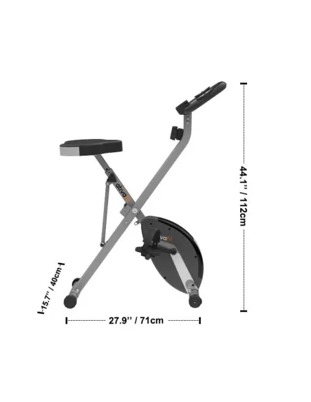 Rower Stacjonarny ATIVAFIT X-Bike Składany LCD