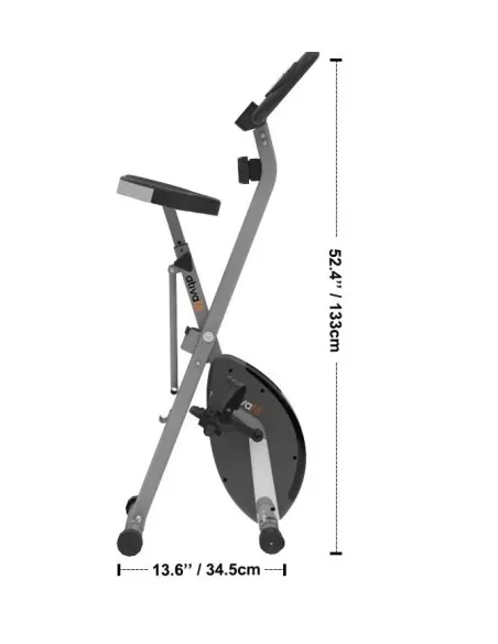 Rower Stacjonarny ATIVAFIT X-Bike Składany LCD