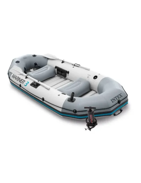 Ponton Intex Mariner 3 Pompka Wiosła Do 400kg
