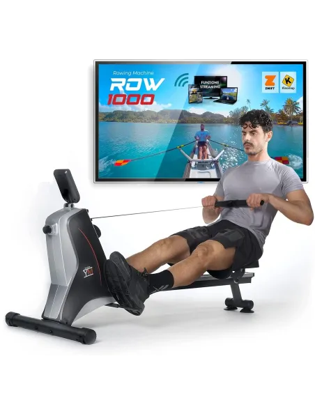 Wioślarz YM ROW 1000 Magnetyczny Aluminium 155 Kg