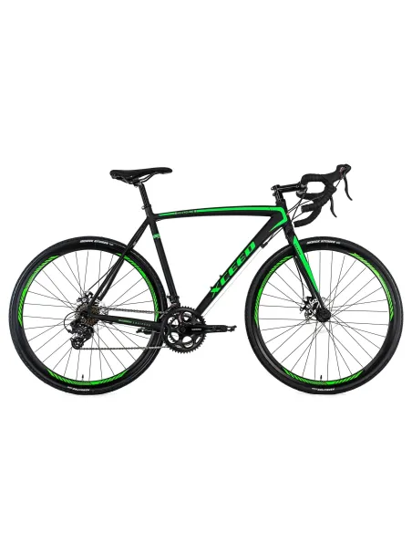 Rower Szosowy Męski 28 ALU Tarcze 14 Bieg Szosówka