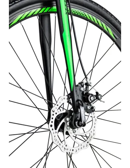 Rower Szosowy Męski 28 ALU Tarcze 14 Bieg Szosówka